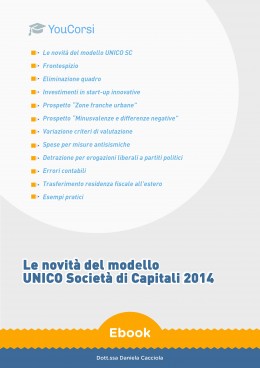 Le novità del modello UNICO Società di Capitali 2014